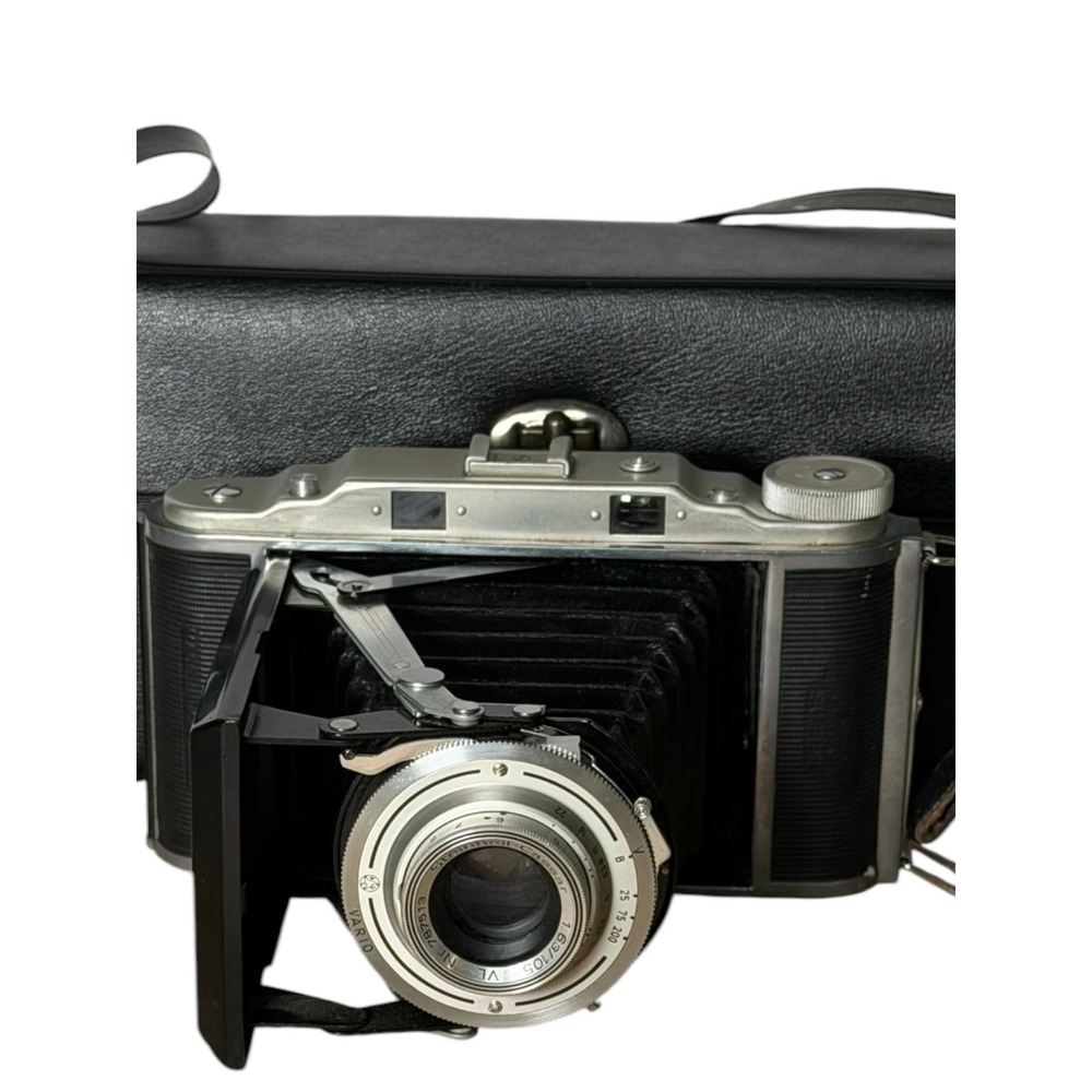 Braun Norca Super Folding Camera Steinheil-Cassar 105mm f6.3 Vario Lens Germany - Picture 3 of 16